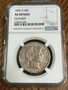 1895-O NGC AU 詳細 理髪店 ハーフダラー いいですね!!｜WORLD RESOURCE【KING店】