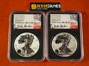 2021 WS リバース プルーフ シルバー イーグル セット NGC PF70 初日発行 ベイナー サイン入り｜WORLD RESOURCE【KING店】