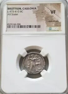 ブルティウム、カウロニア ステーター NGC VF 古代銀貨｜WORLD RESOURCE【KING店】 245,850円
