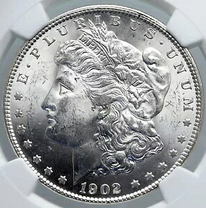 1902 O アメリカ合衆国 シルバー モーガン 米ドル コイン EAGLE NGC i89183｜WORLD RESOURCE【KING店】