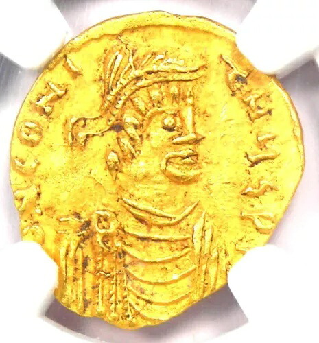 コンスタンティヌス 4 世 AV トレミシス ゴールド ビザンチン コイン 668-685 AD - 認定 NGC AU｜WORLD RESOURCE【KING店】