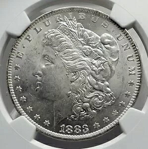 1883 アメリカ合衆国 シルバー モーガン 米ドル コイン EAGLE NGC MS i80086｜WORLD RESOURCE【KING店】 245,850円