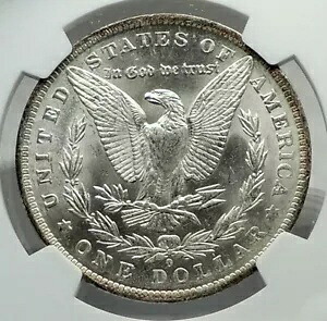 1884 アメリカ合衆国 シルバー モーガン 米ドル コイン EAGLE NGC MS i79616｜WORLD RESOURCE【KING店】