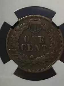 1868 インディアン ヘッド セント スノー-13 FS-302 ダイ ガウジと RPD レア NGC VG 非常に良い 10