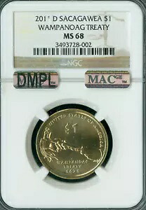 2011 D サカジャウィア ドル ワンパノアグ NGC MS68 MAC DMPL 2ND 最高級 MAC スポットレス *｜WORLD RESOURCE【KING店】