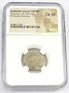 NGC Ch XF ローマン シルバー ポストゥムスのアントニニアヌス AD260-269 NGC 古代認定｜WORLD RESOURCE【KING店】
