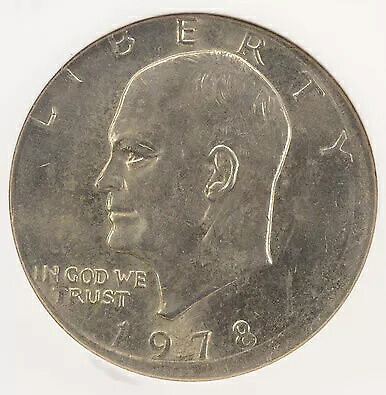 1978-P $1 アイク ドルが中心から 5% 外れて NGC MS64 に衝突｜WORLD RESOURCE【KING店】