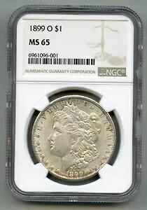 1899 O モーガン シルバー ダラー NGC MS 65｜WORLD RESOURCE【KING店】