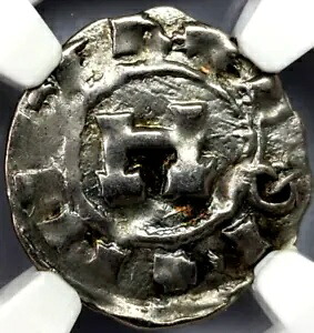 エンリコ III NGC MS 62 ルッカ ハンマード シルバー デニール テンプル騎士団 イタリア 十字軍｜WORLD RESOURCE【KING店】
