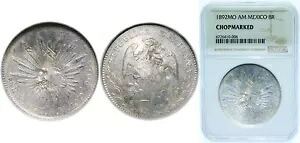 メキシコ 1892 Mo AM 8 Reales シルバー 903 NGC チョップマーケット｜WORLD RESOURCE【KING店】