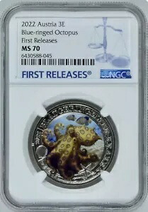 2022 年アオタコ銀貨 NGC MS70 が初リリース オーストリア 素晴らしい ??｜WORLD RESOURCE【KING店】