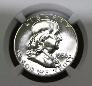 1956 プルーフ フランクリン ハーフダラー 50C タイプ 1~ UCR~ NGC 認定 PF 67 プルーフ #476|WORLD RESOURCE【KING店】