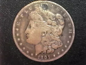 1890年CC アメリカ合衆国カーソンシティ造幣局モーガンドル銀貨 1890年 モルガン ダラー 銀貨 1ドル シルバー モルガン ヘッド