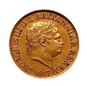 1817年 ソブリン・ジョージ3世 NGC XF40 鑑定|WORLD RESOURCE【KING店】