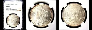1878年 $1 7TF 78-NGC MS64-PQ モルガン・ダラーの裏面---｜WORLD RESOURCE【KING店】