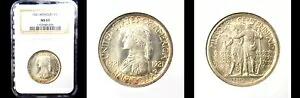 1921年 50セント ミズーリ NGC MS65-PQ シルバー記念---｜WORLD RESOURCE【KING店】