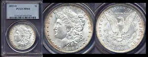 1892-O $ PCGS MS64 オリジナルカラー＆表面モルガンシルバードル++｜WORLD RESOURCE【KING店】