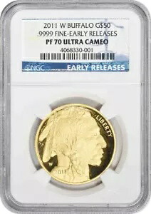 2011-W 50ドル アメリカンゴールド バッファロー PF70UCAM アーリーリリース NGC｜WORLD RESOURCE【KING店】