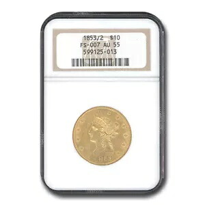 1853/2年 10ドル リバティゴールドイーグル AU-55 NGC｜WORLD RESOURCE【KING店】