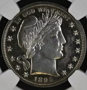 1895 NGC PR65 バーバー ハーフダラー｜WORLD RESOURCE【KING店】