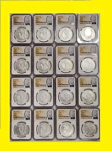1878-1893 モーガン CC シルバー ドル NGC MS 70 初日発行 16 枚 フィジー造幣局｜WORLD RESOURCE【KING店】