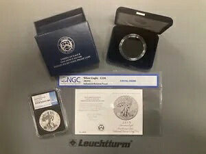 2019S アメリカン シルバー イーグル エンハンスト リバース プルーフ - NGC RevPF70 COA# 04608 FDI｜WORLD RESOURCE【KING店】