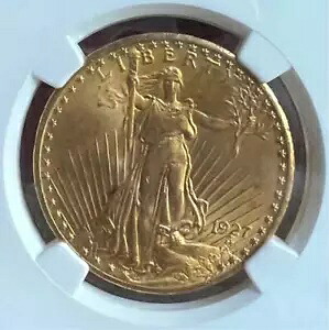 1927年 20ドル金貨 セント・ゴーデンズ ダブルイーグル NGC MS 65｜WORLD RESOURCE【KING店】
