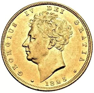 1825年ソブリンNGC AU58