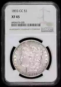 1893年CCモルガン銀貨NGC XF-45｜WORLD RESOURCE【KING店】