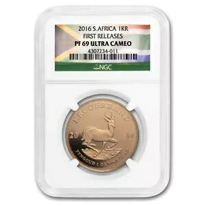 2016年南アフリカ1オンス金貨クルーガーランドPF-69 NGC(初公開)|WORLD RESOURCE【KING店】