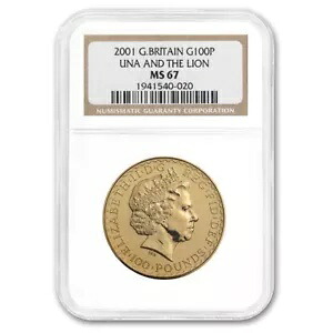 2001年 イギリス 1オンス ゴールド ブリタニア MS-67 NGC|WORLD RESOURCE【KING店】
