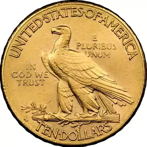 1909年 D金貨 US $10 インディアンヘッドコイン デンバー造幣局 NGC MS61｜WORLD RESOURCE【KING店】