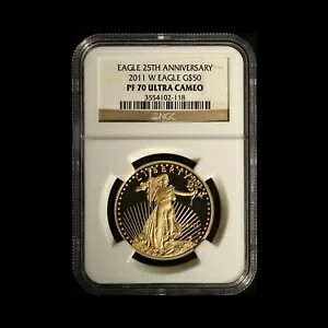 2011-W アメリカンゴールドイーグル NGC PF 70 ウルトラカメオ - 米国送料無料｜WORLD RESOURCE【KING店】