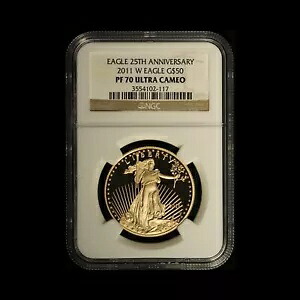 2011-W 25周年記念 アメリカン ゴールド イーグル NGC PF 70 UCAM - 送料無料（米国）｜WORLD RESOURCE【KING店】