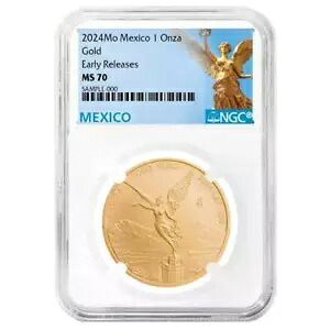 2024 ゴールド メキシカン リベルタ オンザ 1 オンス NGC MS70 ER メキシコ ラベル|WORLD RESOURCE【KING店】