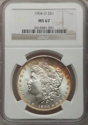 1904 O モルガン・ダラー MS67 NGC｜WORLD RESOURCE【KING店】