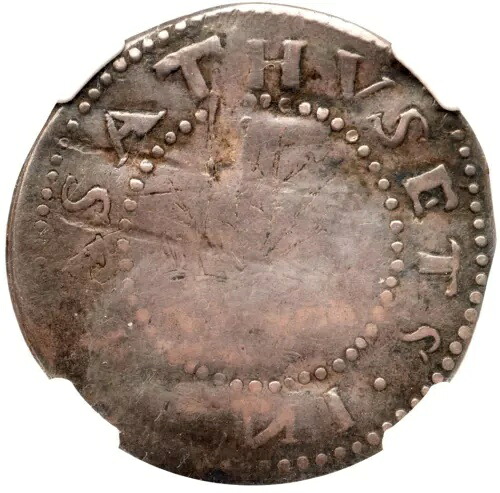 1652 N-10 R-6 NGC VF 20 ゴーストツリー マサチューセッツオークツリー シリングコロニアル 1S｜WORLD RESOURCE【KING店】
