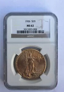 1926年 20ドル NGC MS62 ゴールド ダブルイーグル セントゴーデンズ コイン 3311023-008｜WORLD RESOURCE【KING店】