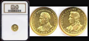 1905年 ルイス&クラーク $1 NGC MS62-アイアピール-オリジナルの色と表面- 金銀+|WORLD RESOURCE【KING店】