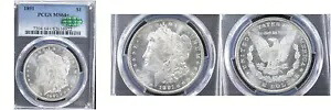 1891年 $1 MS64 PCGS/CAC-PQ-モルガン・ダラー--|WORLD RESOURCE【KING店】