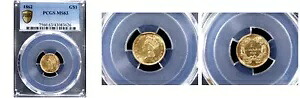 1862 G$1 MS63 PCGS-PQ-金貨--|WORLD RESOURCE【KING店】