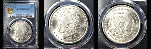 1881-CC $1 PCGS MS64- PQ モーガン・ダラー---｜WORLD RESOURCE【KING店】