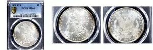 1878 8TF $1 MS64 PCGS-FLASHY-PQ-MORGAN DOLLAR---｜WORLD RESOURCE【KING店】