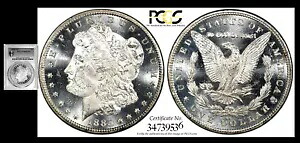 1885-CC $1 PCGS MS63PL 素晴らしいミントラスター&ホワイトモルガンドル|WORLD RESOURCE【KING店】