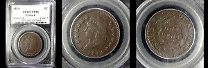 1814 1C-PCGS VF20BN-CROSS 4-POP 27 クラシックヘッド ラージセント---｜WORLD RESOURCE【KING店】