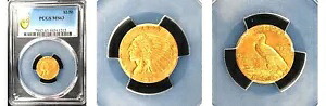 1911 $2.50 MS63 PCGS-インディアンヘッドクォーターイーグル｜WORLD RESOURCE【KING店】