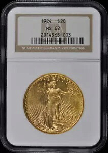 1924年 サンゴーダン $20 NGC MS62｜WORLD RESOURCE【KING店】