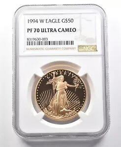 1994-W 50ドル アメリカン ゴールド イーグル 1オンス ゴールド PF70 UCAM NGC *0098｜WORLD RESOURCE【KING店】
