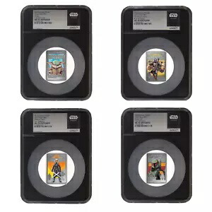 2022年ニウエ スターウォーズ マンダロリアン ポスターシリーズ 4枚セット NGC MS70 初リリース｜WORLD RESOURCE【KING店】