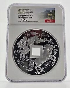2019 ユニコーン ボールトプロテクター 25周年記念 キロ 32.15オンス .999 シルバー NGC PF70UC FDOI｜WORLD RESOURCE【KING店】